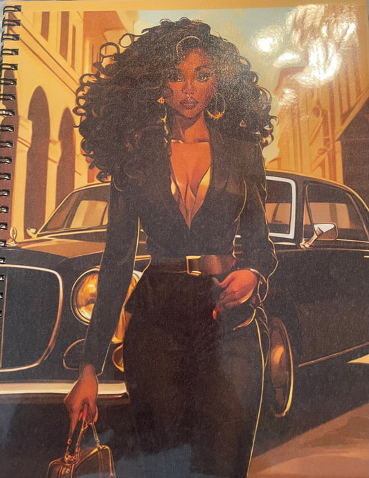 Black and Gold Daily Planner