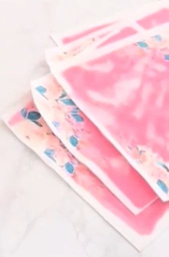 Cloth Invitations - Handmade