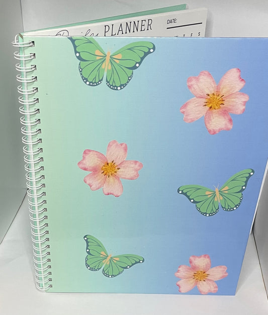 Flowers and Butterflies Planner