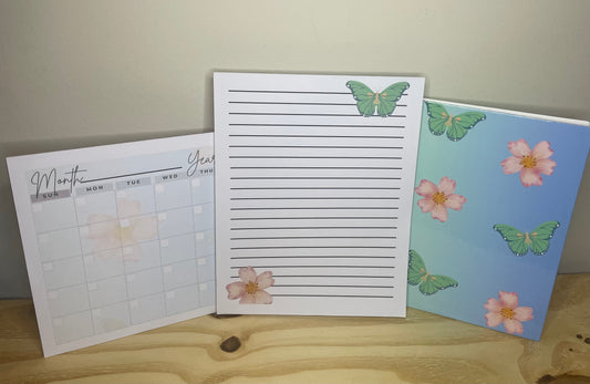 Butterflies and Flowers Gift Set